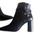 Massimo Dutti Black Heels Leather  ref.32098