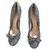 Chloé Heels Grey Leather  ref.32252