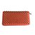 Christian Louboutin Panettone Wallet spikes Cuir Rouge  ref.32451