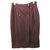 Missoni Wool Herringbone Wrap Skirt Dark red  ref.32479