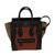 Céline Micro Luggage Dark red Leather  ref.32495