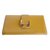 Fendi Bifold billetera de cuero larga con logo Amarillo  ref.32543