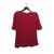 Sandro Top Red Linen  ref.32617