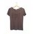 Sandro Top Brown Linen  ref.32630