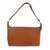 Céline Leather Suede Monogram Logo Shoulder Bag Orange  ref.32690