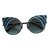 Fendi ipnoshine gafas de sol Verde Metal  ref.32733