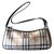 Burberry Handbags Beige Leather Cloth  ref.32783