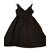 Zara Dresses Black Polyester  ref.32815