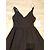 Zara Schwarzes Kleid aus Polyester Größe 36 - Ansicht 4