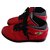 Nike Air Jordan Sneakers Roja Cuero  ref.32998
