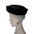 Yves Saint Laurent sombrero Negro Terciopelo  ref.33034