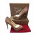 Christian Louboutin New very prive Cuir vernis Rose  ref.33061