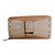 Chloé Carteira Chloe Leather Bege Couro  ref.33146