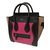 Céline Micro luggage Phyton Cuirs exotiques Rose  ref.33151
