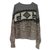 Isabel Marant Etoile Sweater Brown Grey Wool Linen  ref.33177