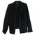 Ann Demeulemeester Blazer Jacket Black Rayon Acetate  ref.33189