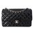 Timeless Chanel CLASSIQUE GM Black Leather  ref.33259
