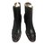 Christian Louboutin Boots Black Leather  ref.33283