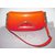 Dior Pochette Cuir vernis Orange  ref.33350