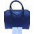 Givenchy Antigona Cuir Bleu  ref.33355