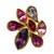 Yves Saint Laurent Pins & Broschen Mehrfarben Metall  ref.33383