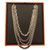 Hermès Hermes Halskette 4 Tinten Silber  ref.33458