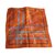 Hermès Scarf Orange Silk  ref.33459