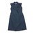 Hermès Vestito Blu Lana  ref.33512