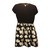 Dolce & Gabbana Dolce und Gabbana Kleid in Größe S Schwarz Seide  ref.33690