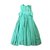 Chanel Dress Green Silk  ref.33759