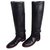 Céline Boots Black Leather  ref.33787