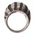 Autre Marque Judith Leiber Ring Silvery Silver  ref.33842