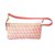 Fendi Handbag White Red Leather Cloth  ref.33890