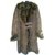 Rizal Cappotto Cioccolato Pelliccia