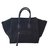 Céline phantom Luggage Dark grey Leather  ref.34104