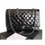 Chanel maxi double flap Black Patent leather  ref.34225