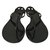 Tory Burch Sandals Black Plastic  ref.34336
