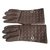 Christian Dior Gloves Caramel Leather  ref.34483