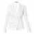 Calvin Klein Jacket White Cotton Polyester Elastane  ref.34554