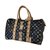 Louis Vuitton Multicolor Keepall 45 Black Leather  ref.34576