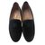 Chanel Flat slipper Velours Kaki  ref.34609
