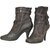 Ash Ankle Boots Grey Leather  ref.34616