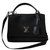 Louis Vuitton LOCKME Black Leather  ref.34693