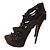 Décolleté Casadei in pelle nera Nero