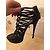 Décolleté Casadei in pelle nera Nero - vista 7