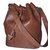 Céline Handbag Brown Leather  ref.34780
