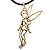 Victoria Couture collana pendente D'oro