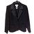 Yves Saint Laurent Jackets Black Wool  ref.34821