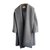 Zapa Coat, Outerwear Grey Wool  ref.34834