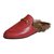 Gucci PRINCETOWN Mules Red Leather  ref.34867